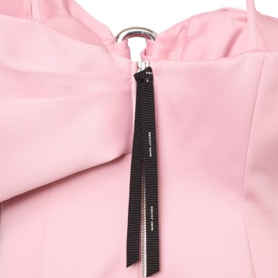 THE SATIN POP J MARC BOW DRESS